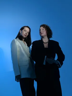 Настя Колчина и  Дарья Кирпичникова