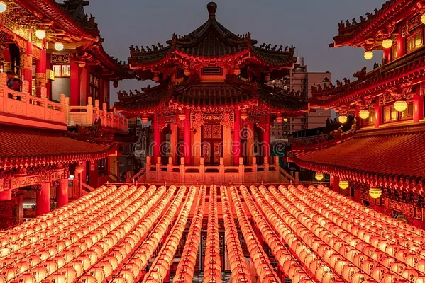 sanfeng-temple-kaohsiung-taiwan-jan-close-up-shot-lanterns-sanfeng-temple-taiwan-blue-hour-176403551.webp