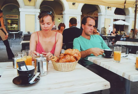 Мария Врагова и Густаво Карвальо